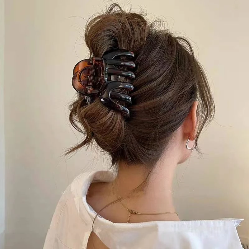 【适合发量多-抓力大】抓夹蜘蛛夹蝴蝶发夹扭扭夹头发夹子新款