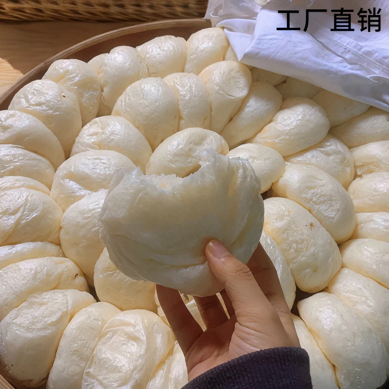 酒酿馒头徽州酒酿馒头白馒头大馒头懒人上班族儿童早餐酒酿馒头