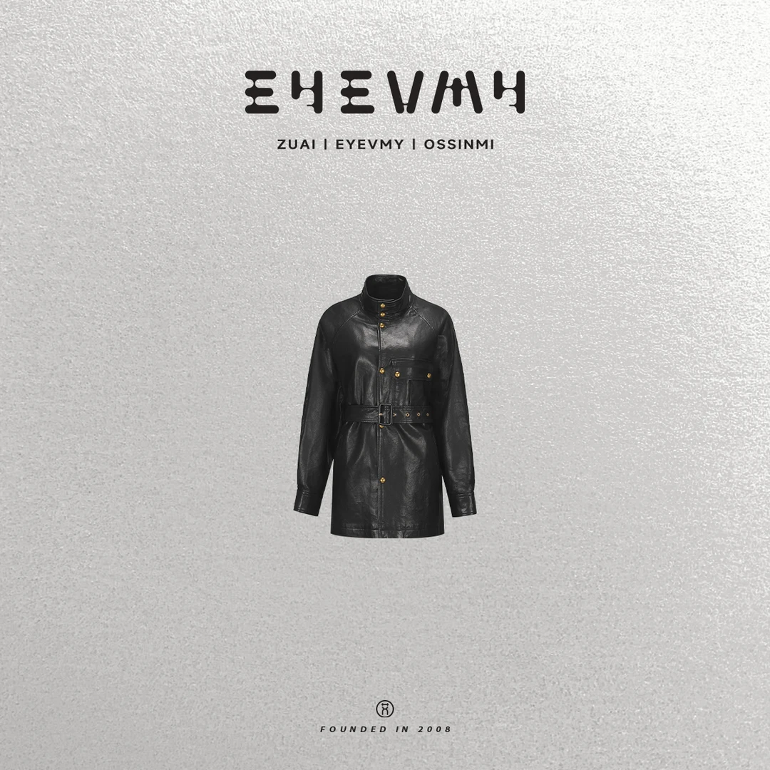 【黑金时代】植鞣全绵羊皮复古翻领皮衣夹克WT44PWK001