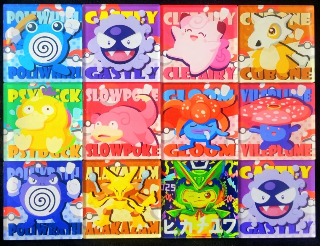 宝可梦亚克力砖冰箱贴