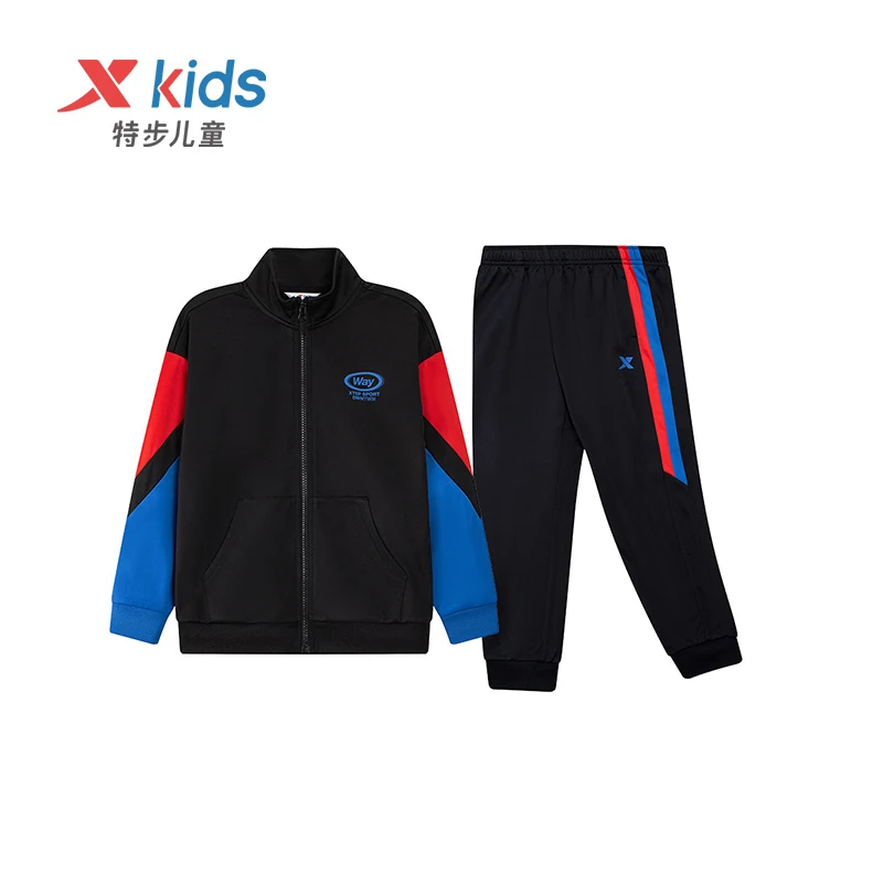 特步儿童2023春季新品国潮运动套装679326349150、678126349168