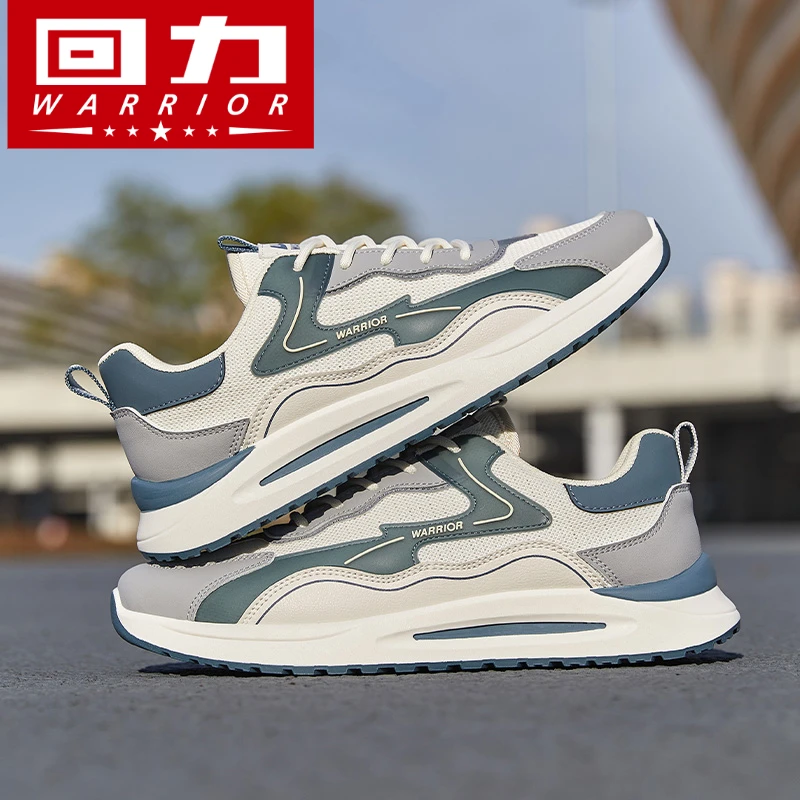回力男士休闲百搭秋季透气潮流潮鞋网面鞋子通勤百搭运动男鞋