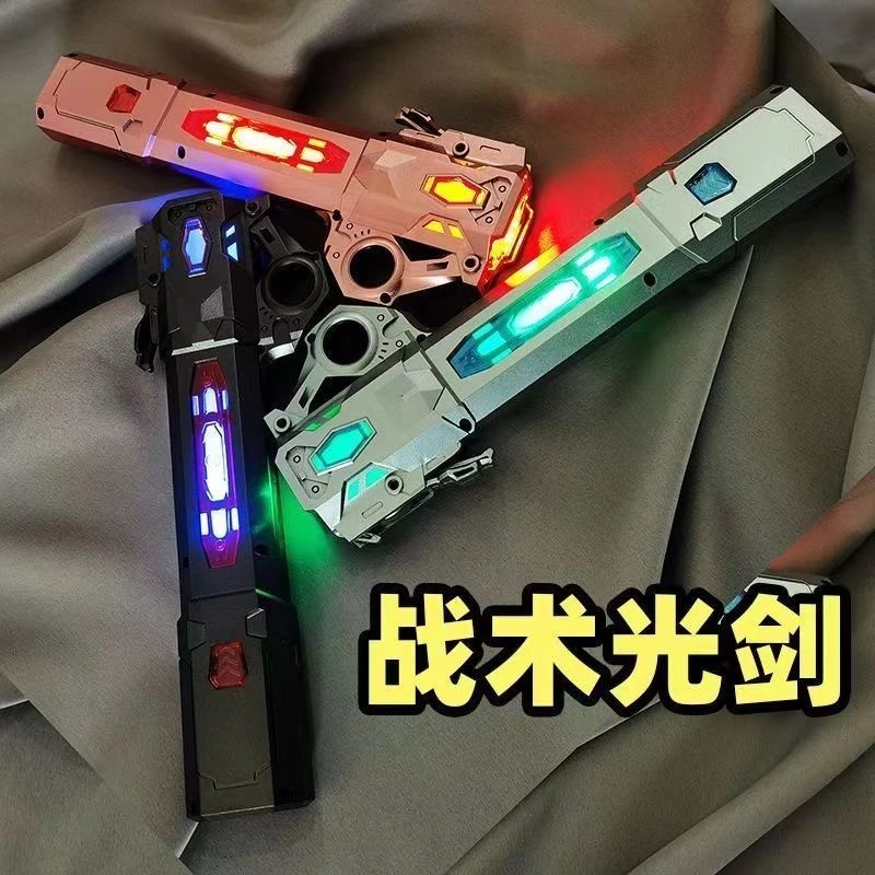 伸缩光剑炫酷星战发光爆闪武士宝剑充电版益智儿童伸缩剑玩具礼物