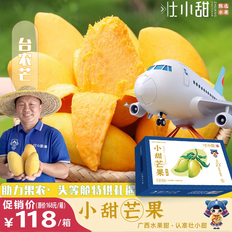 台农芒香甜多汁 小鸟也爱吃