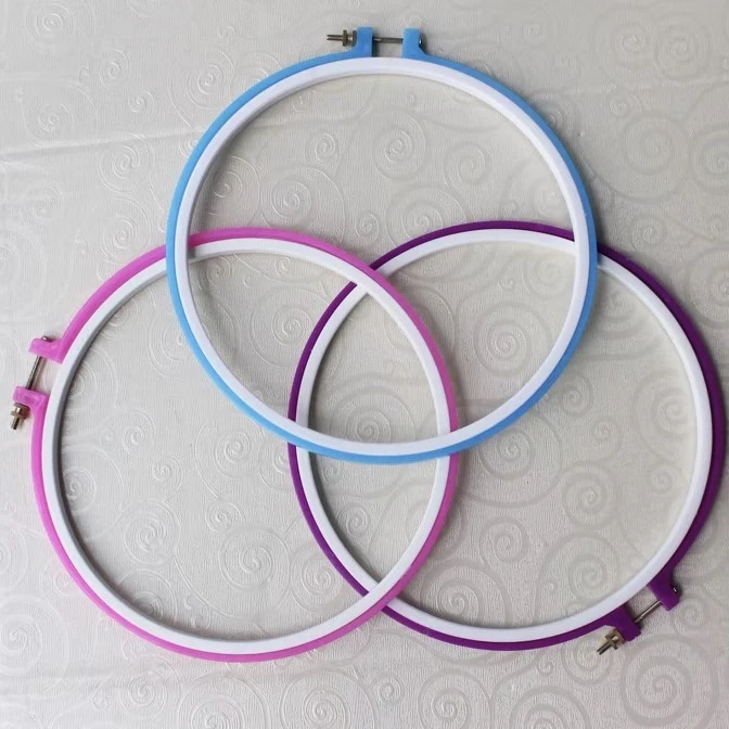 DIY手工绣花绷圆形竹绷子竹制框布艺绣绷刺刺绣绣圈三笙有礼