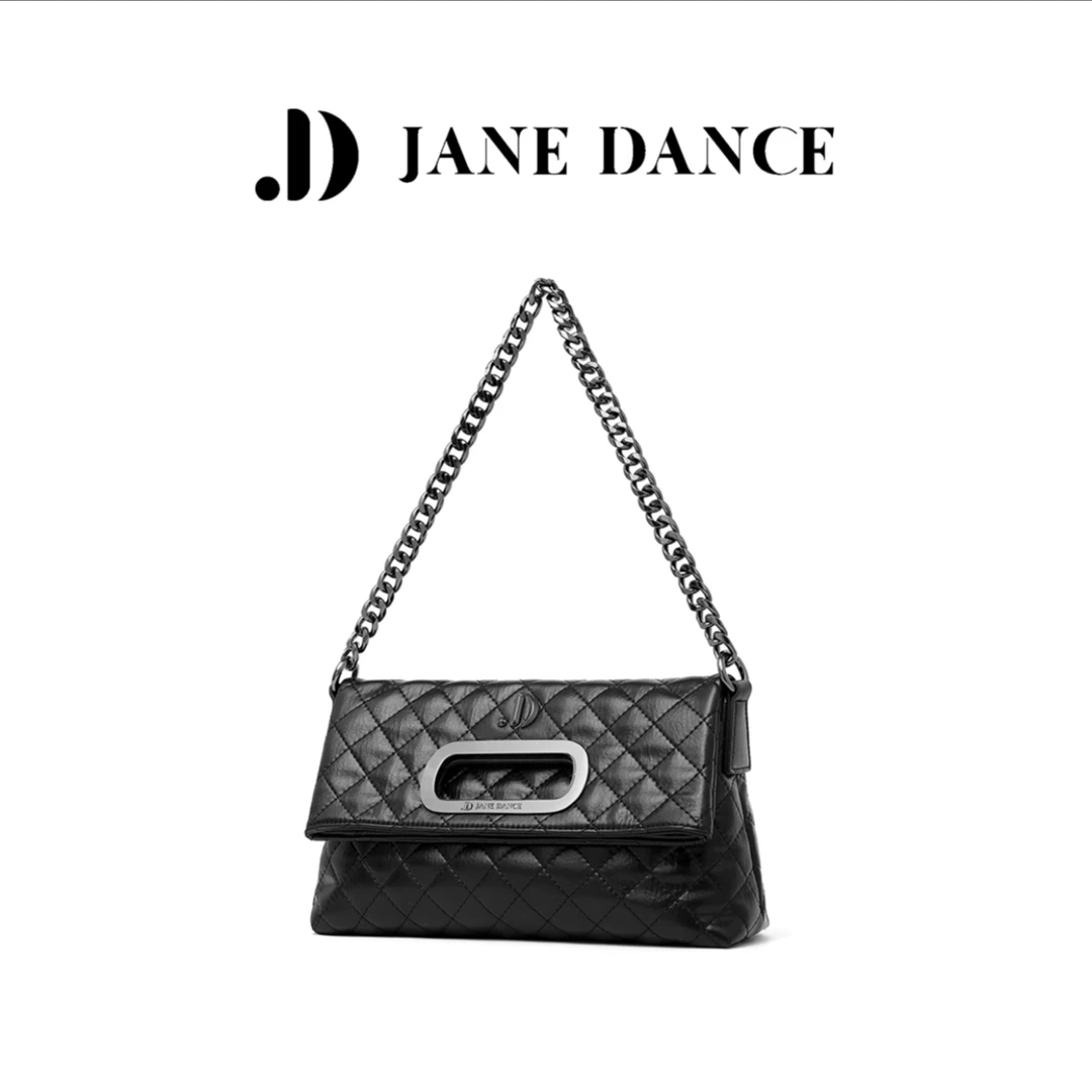 JANE DANCE春夏时尚百搭斜挎轻奢气质小香风手提包 赠礼盒D86590