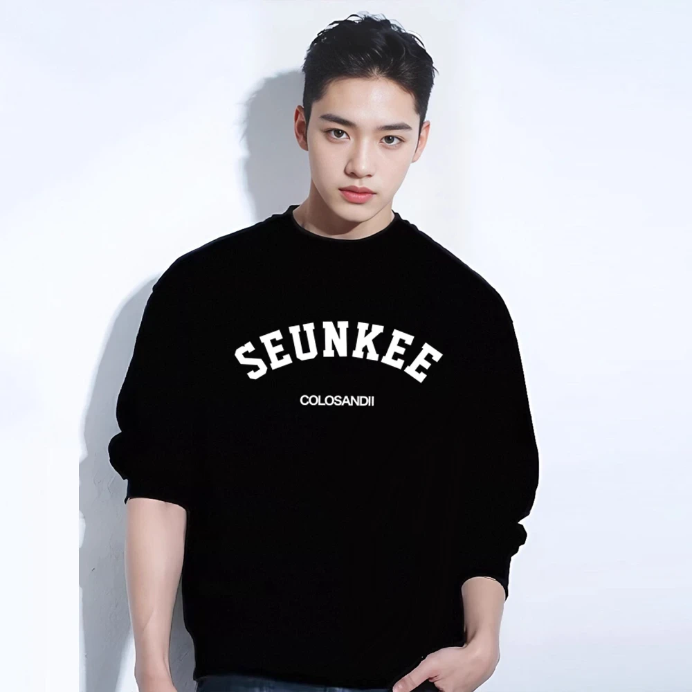 仓石一树潮牌美式字母圆领卫衣男士潮流春秋冬新款纯棉宽松衣服男