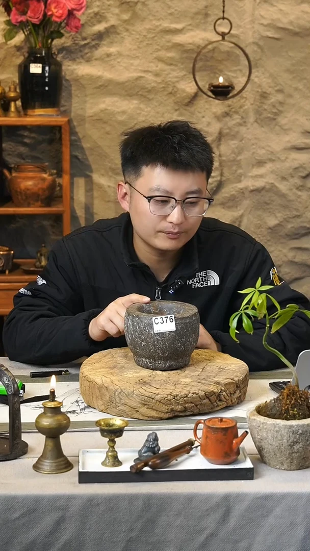 【闪购商品】瓷罐石臼376-+-