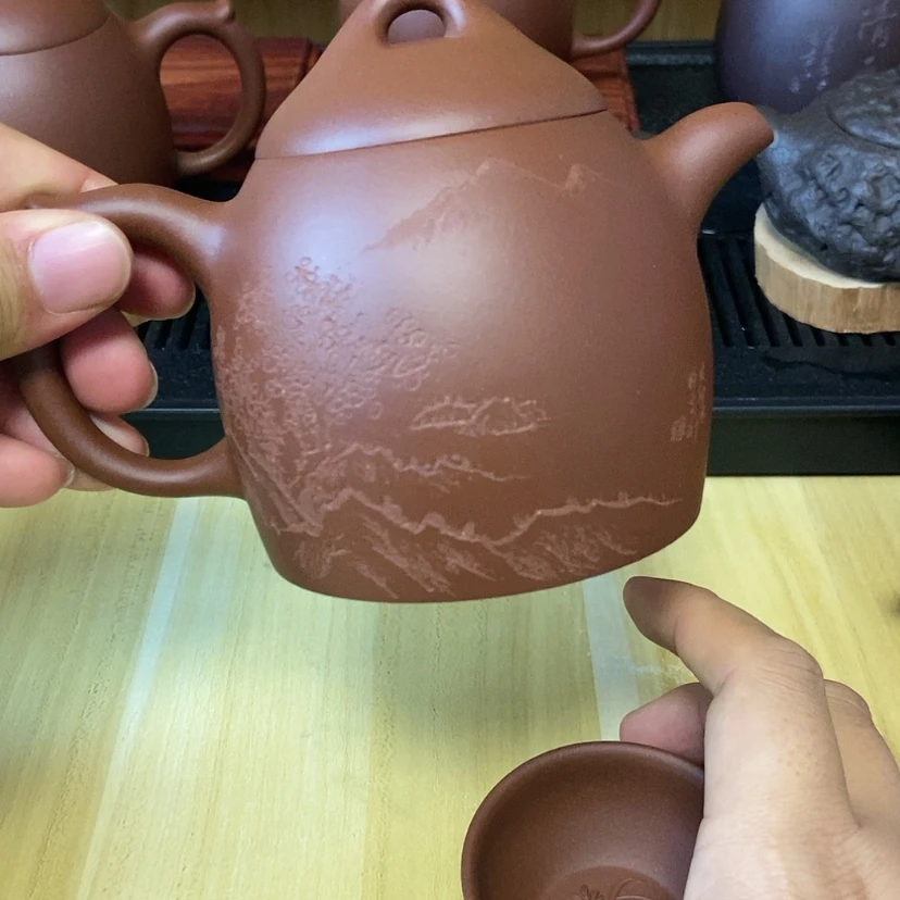 【闪购商品】紫砂茶壶归*大秦权刻字