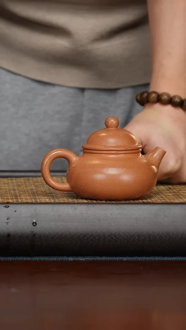 【闪购商品】紫砂茶壶降坡泥容天170cc