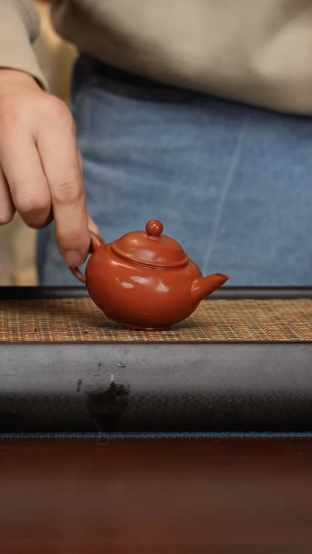 【闪购商品】紫砂茶壶洒金水平