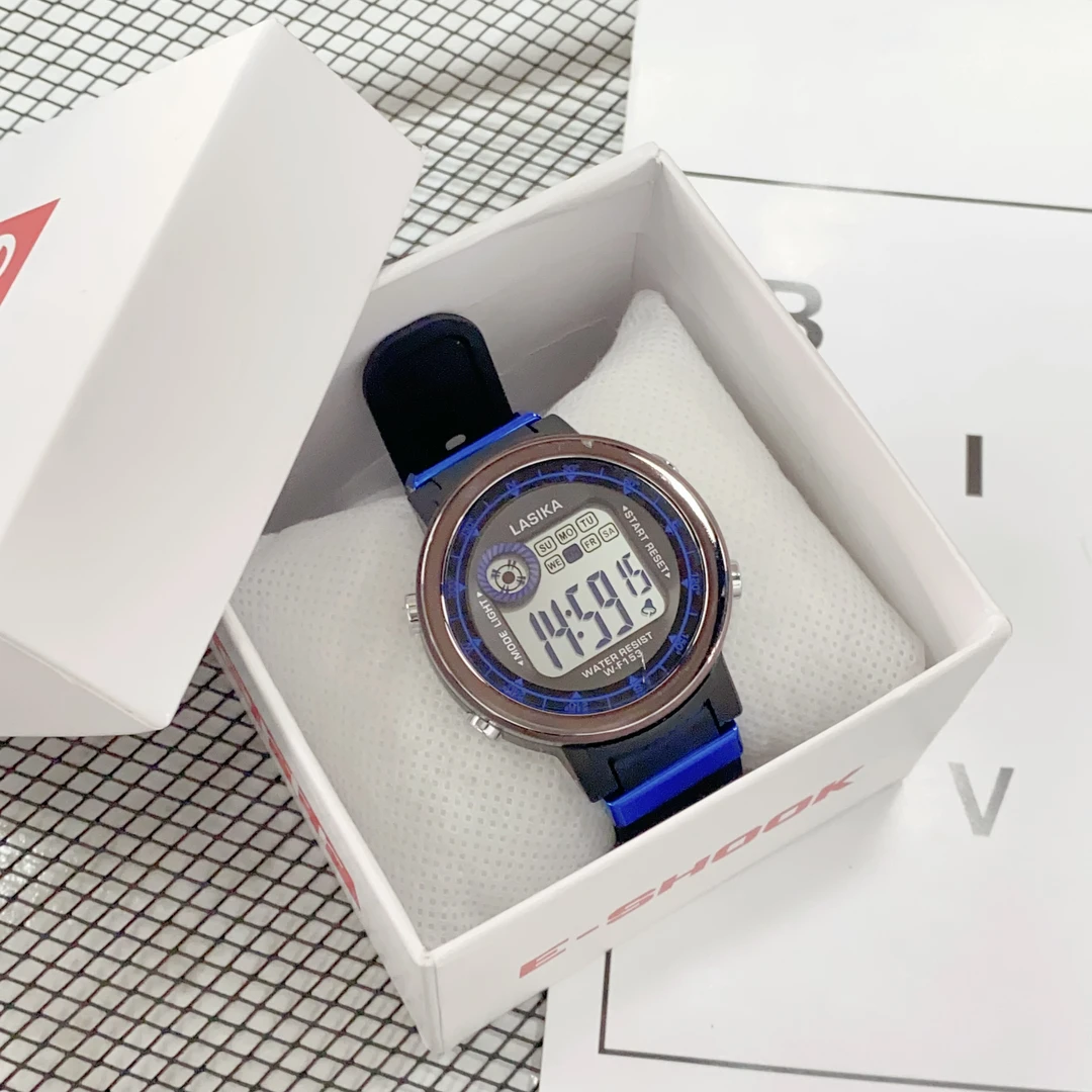 手表男2024年新款儿童多功能闹钟防水夜光高中电子表男中学生电子