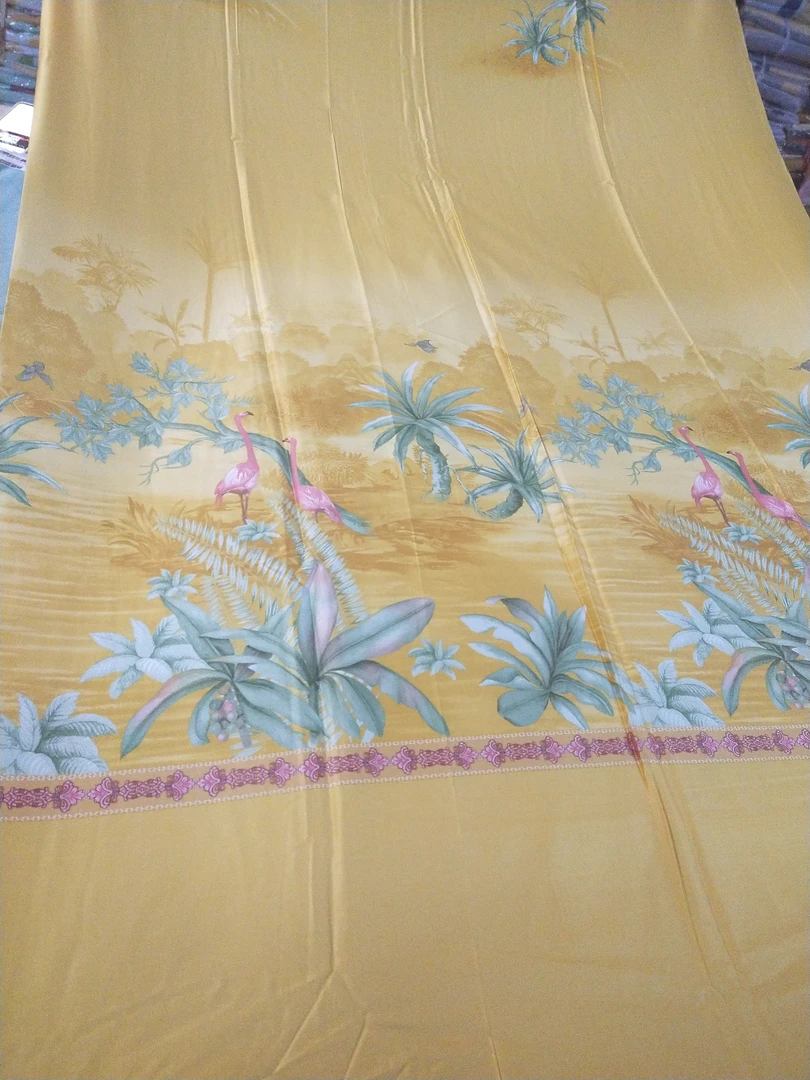 （038）高端国风系列纯棉床单2.45*2.45米 （+-5公分）  黄芭蕉