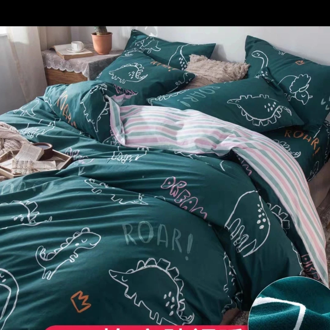 （415）纯棉床单1.95*2.3米（+－5公分）  恐龙家族