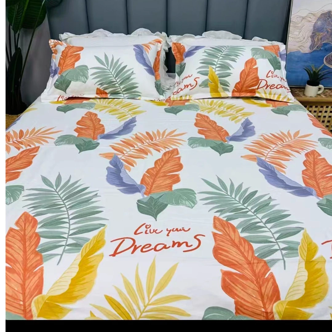 （325）纯棉标准双人四件套   （梦中花界）