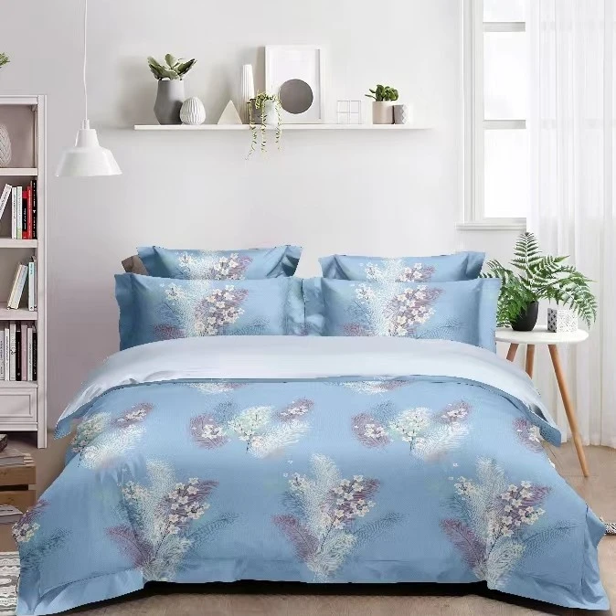 （329）纯棉标准双人四件套   （缤纷羽落）