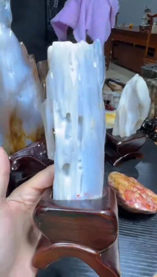 【闪购商品】硅化玉树化玉摆件未镶嵌树化玉摆件