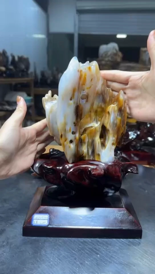 【闪购商品】硅化玉树化玉摆件未镶嵌树化玉摆件