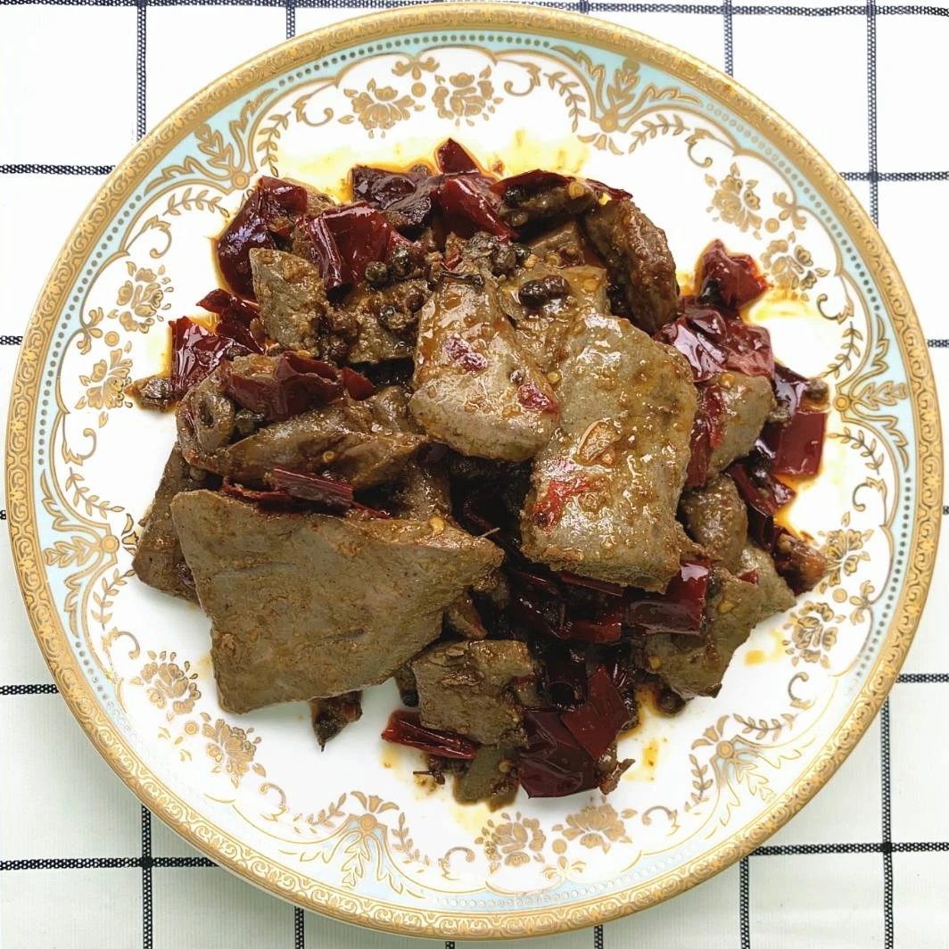 清仓+24年10月到期 香辣羊肝250g*5（中麻中辣介意勿拍）