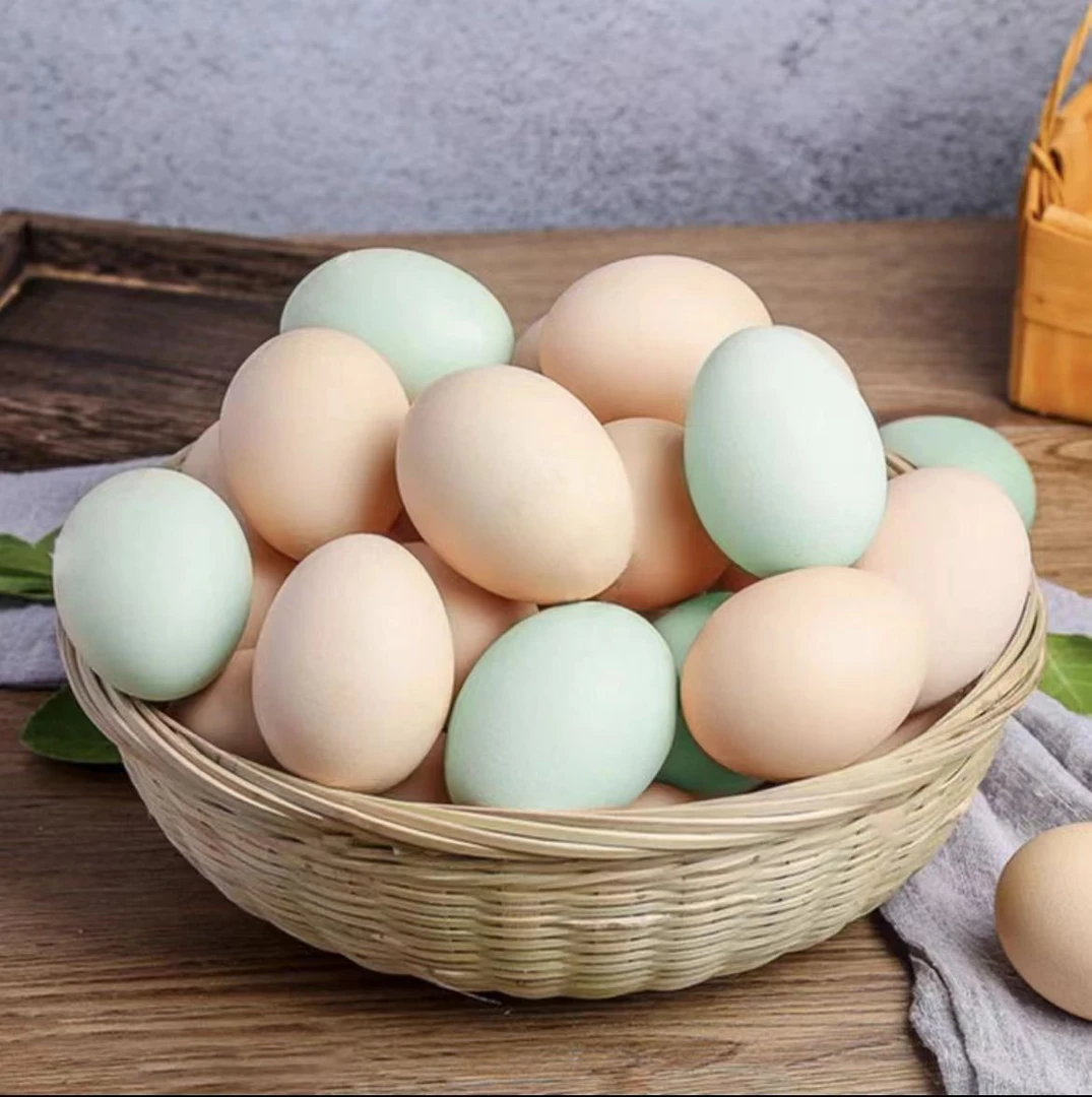 【安徽皖北】顺丰包邮 10枚粉壳10枚绿壳  林地散养土鸡蛋