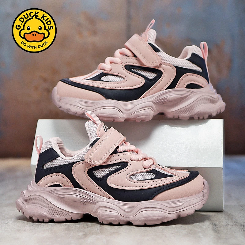G.DUCK小黄鸭女童鞋2024春季新款儿童鞋校园百搭中大童女孩休闲鞋