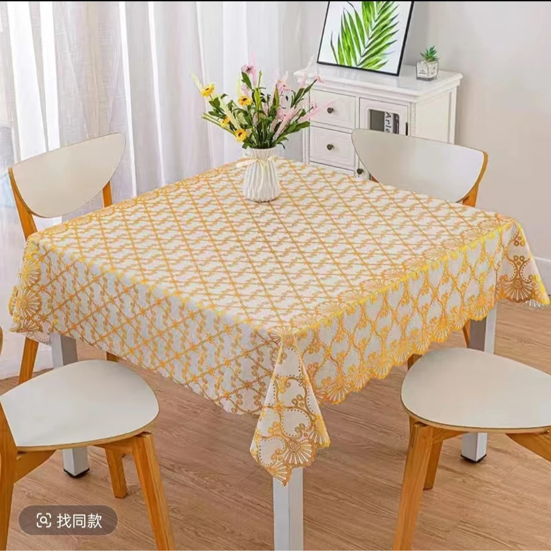 新疆包邮 餐桌布pvc防水防烫防油免洗茶几垫罩子家用长方形小清新