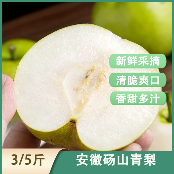 【爱果熊】安徽砀山青梨3/5斤装