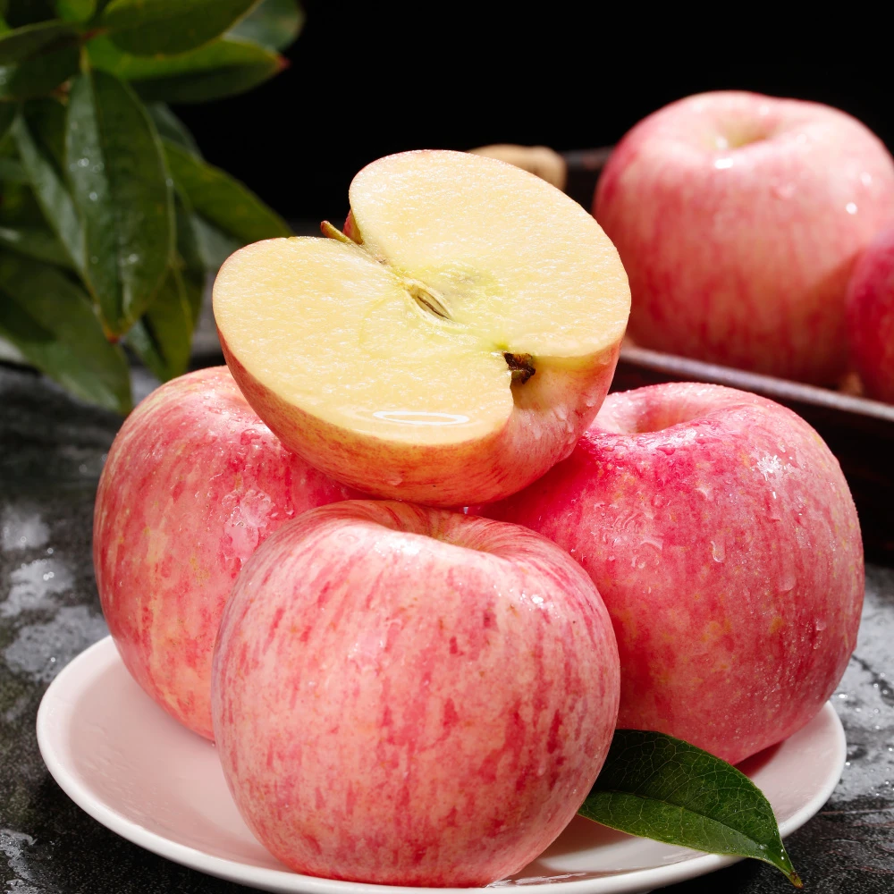 山东红富士4.5斤甜脆多汁新鲜水果