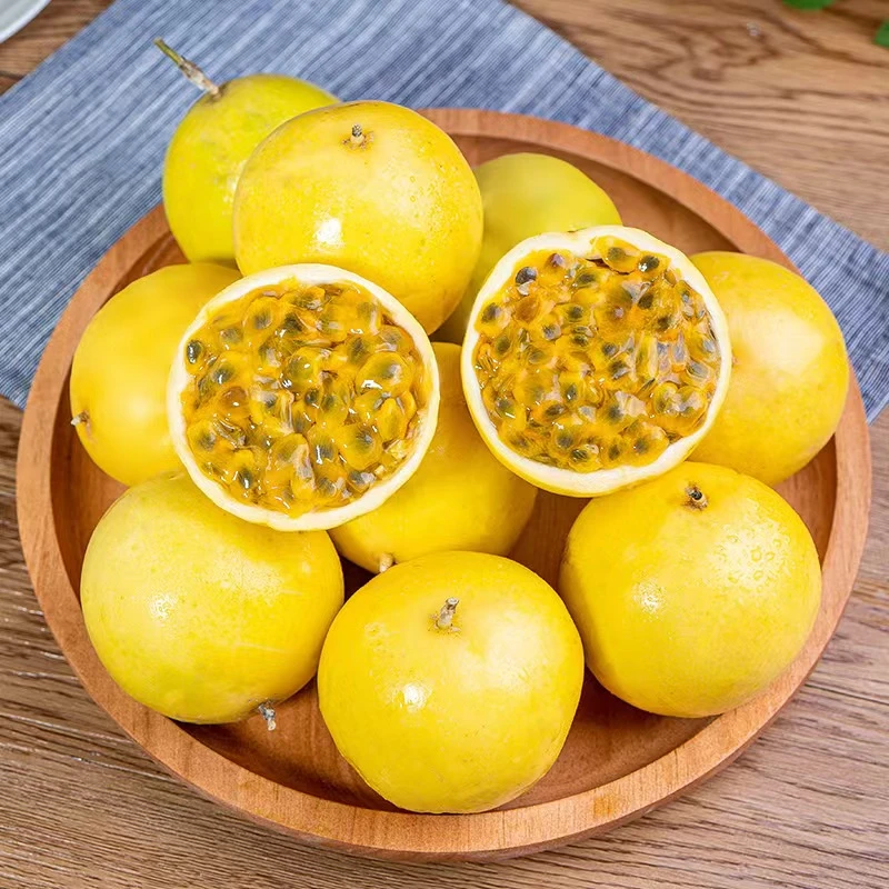 海南钦蜜9号黄金百香果12枚/2斤/3斤酸甜美味饱满多汁