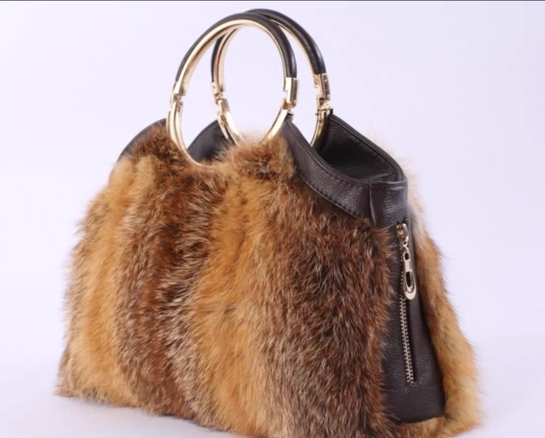 专拍皮草包包合集百搭时尚单肩