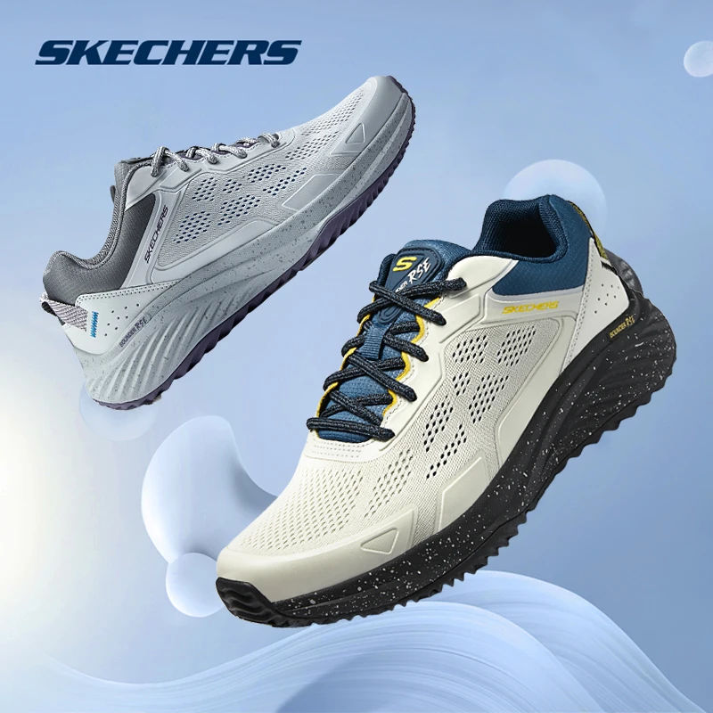 斯凯奇夏款复古风男鞋回弹减震运动鞋舒适透气户外休闲鞋232780