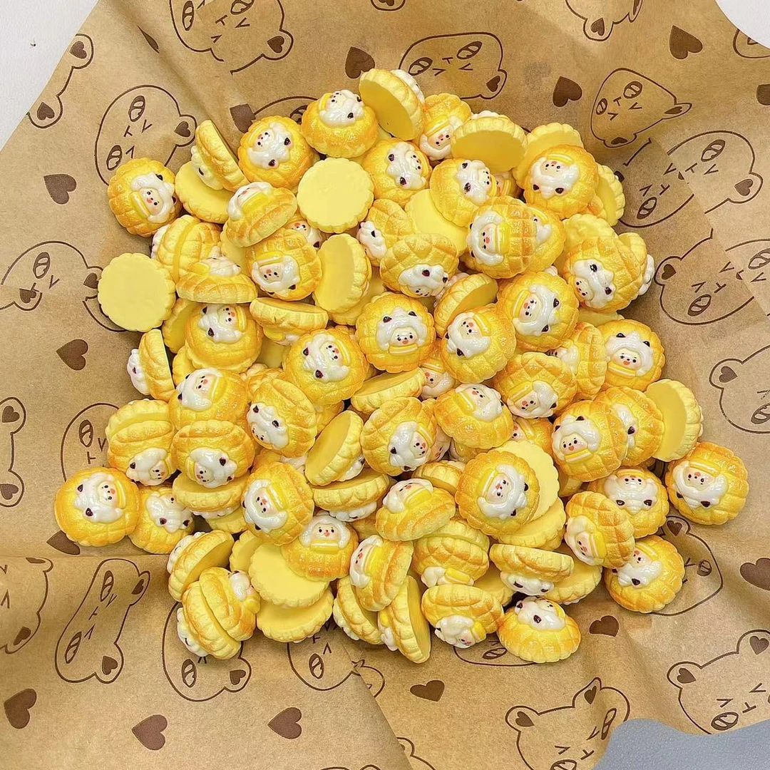 【派派派大星Diy-食玩高货定制】仿真饰品饰配件【小懒菠萝包】定制款