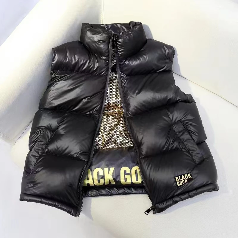 新款儿童棉马甲男女童加厚背心宝宝外穿马甲中大小童秋冬棉服立领