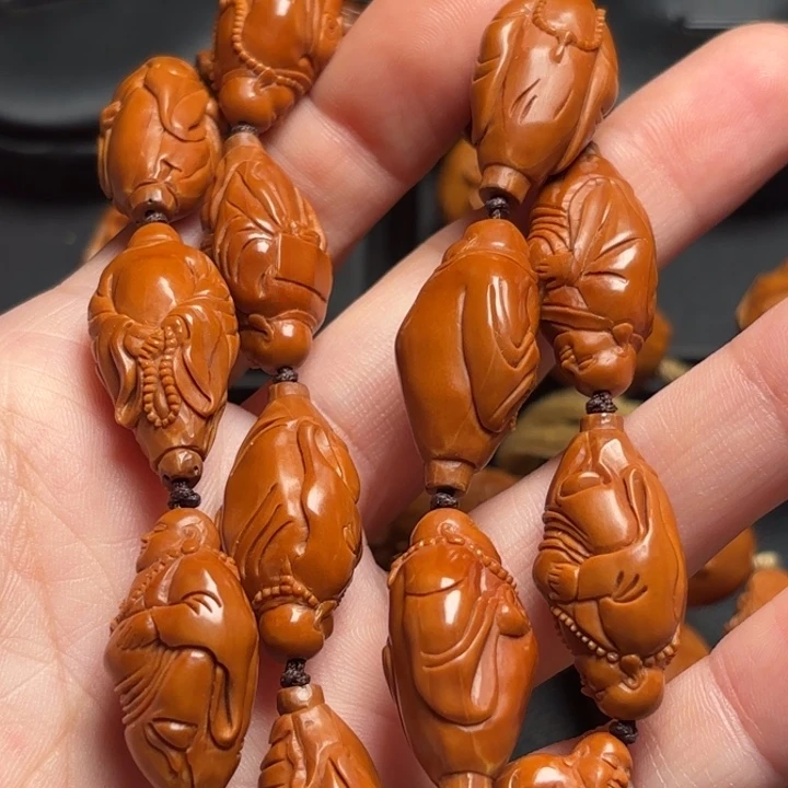 橄榄核核雕手串福利