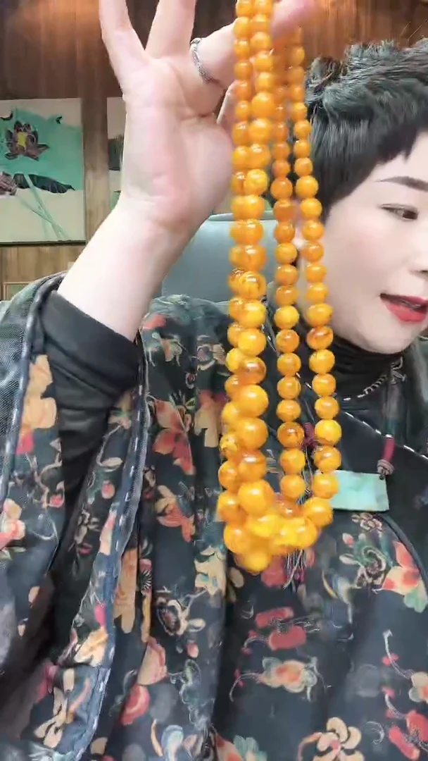 【闪购商品】琥珀颈饰未镶嵌431