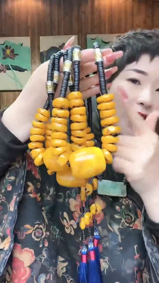 【闪购商品】琥珀颈饰未镶嵌430