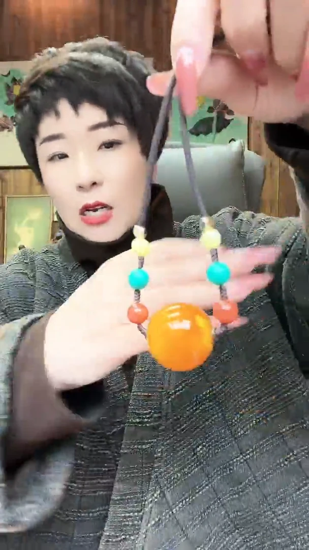 【闪购商品】琥珀颈饰未镶嵌737