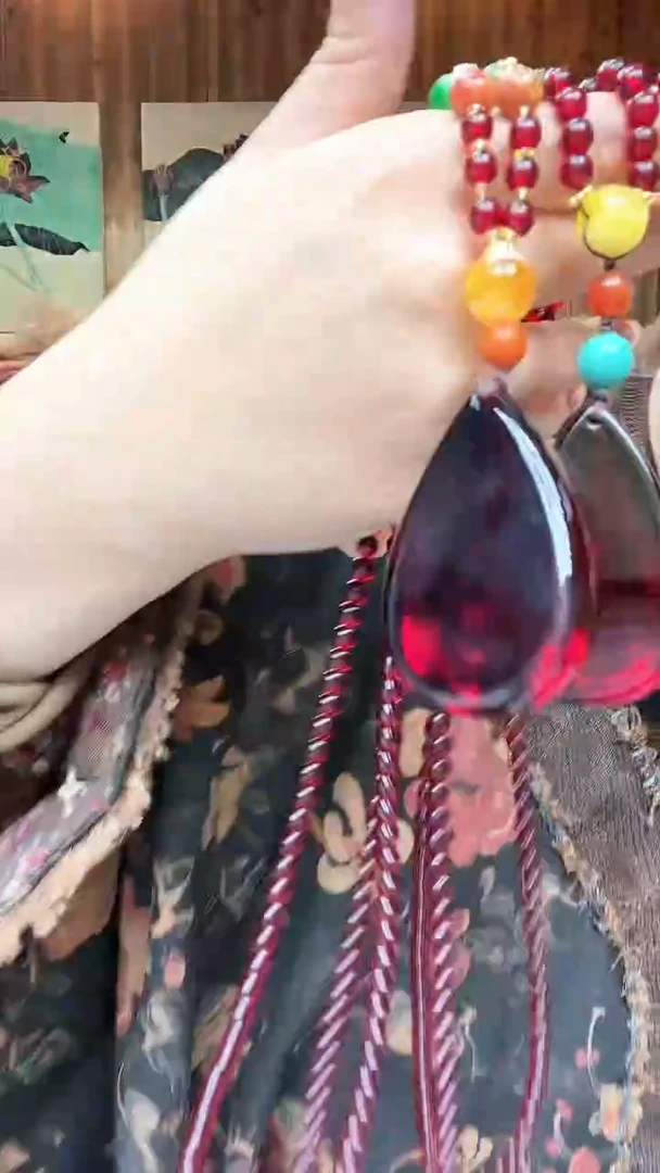 【闪购商品】琥珀颈饰未镶嵌757