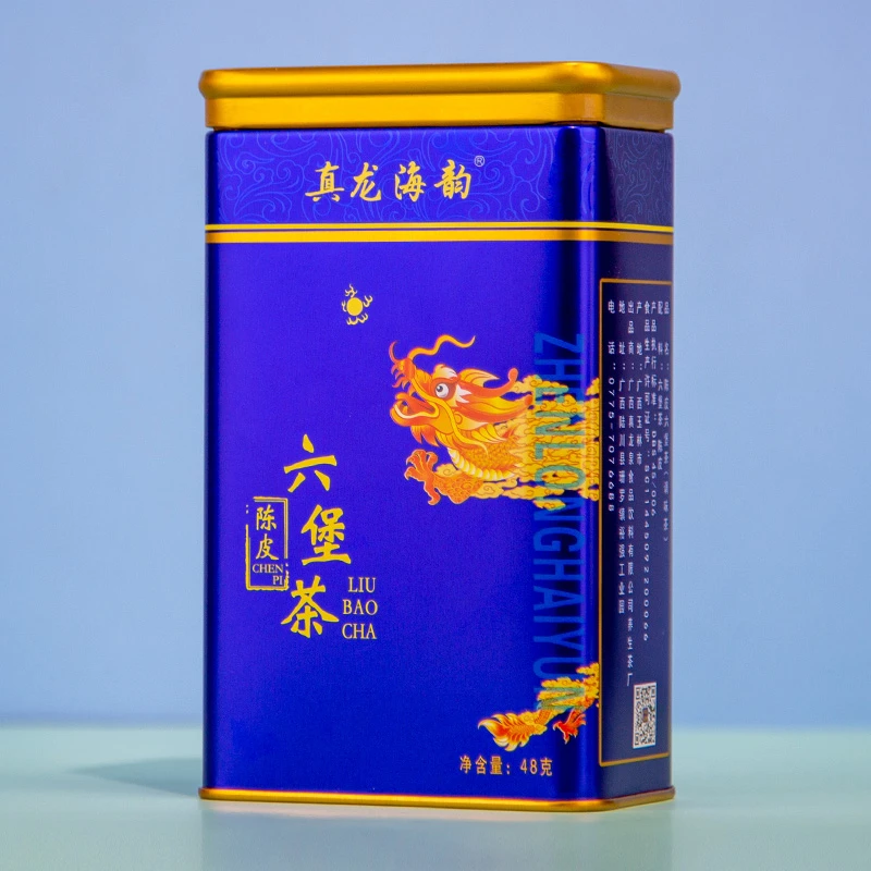 真龙海韵陈皮六堡茶48克（8克x6小包） 广西特产 【ZL5513】醇厚 回甘