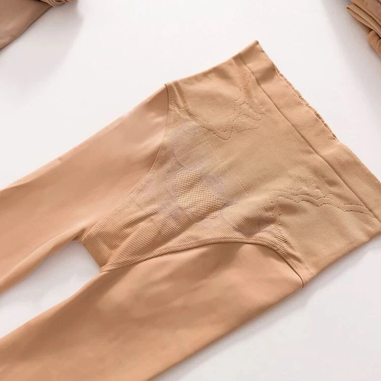 新疆秋冬款打底裤200g水光透肤一体裤加绒耐勾耐磨一码通穿