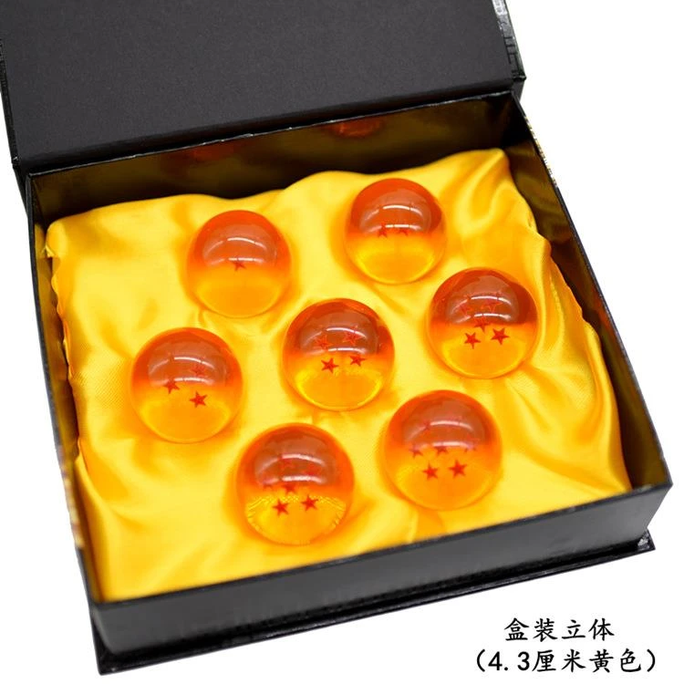 水晶召唤神龙许愿球龙珠手办，创意二次元动漫周边模型摆件礼物。