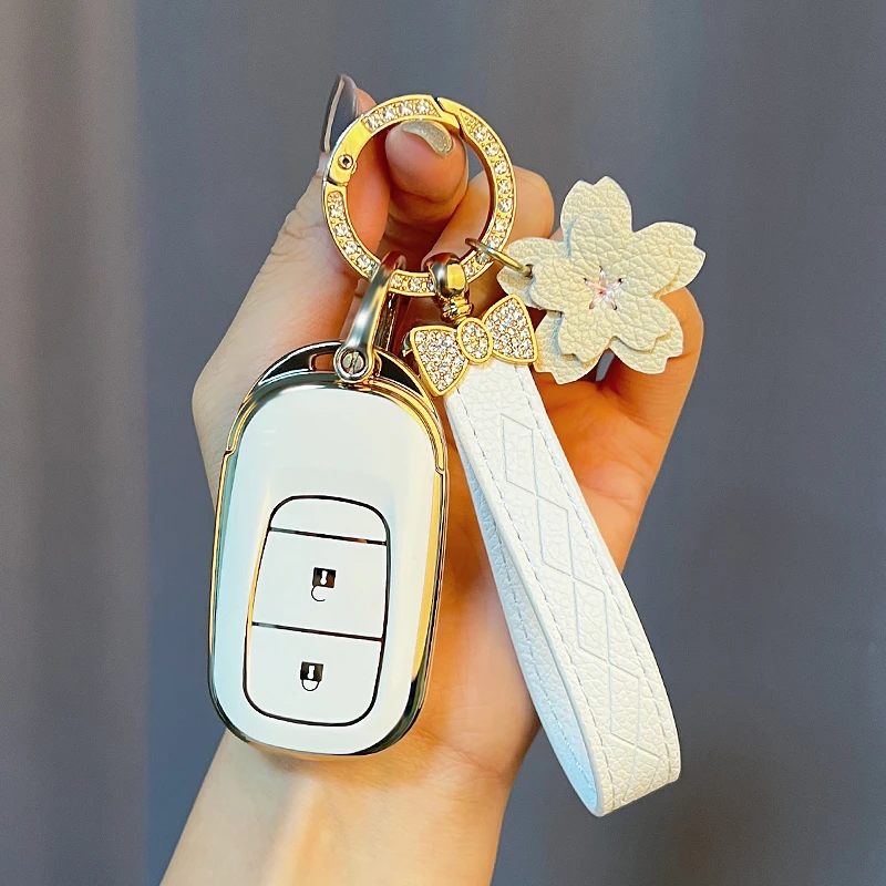 适用本田全新2023款XRV钥匙套热力/热潮/热爱版遥控包扣男女士ins