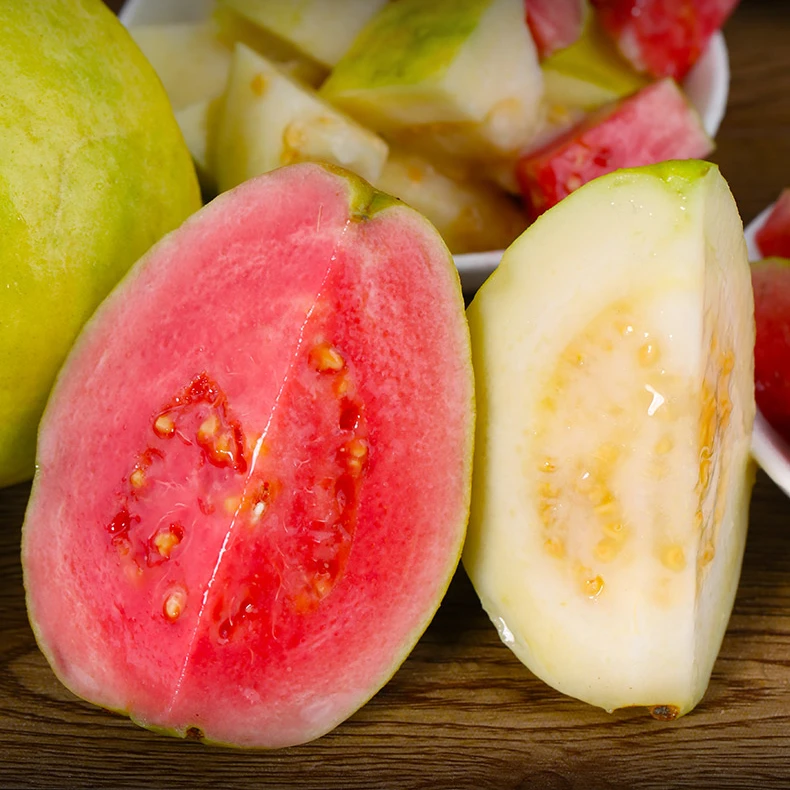 正宗白心红心软芭乐番石榴高VC香甜软糯新鲜现摘产地直发网红水果