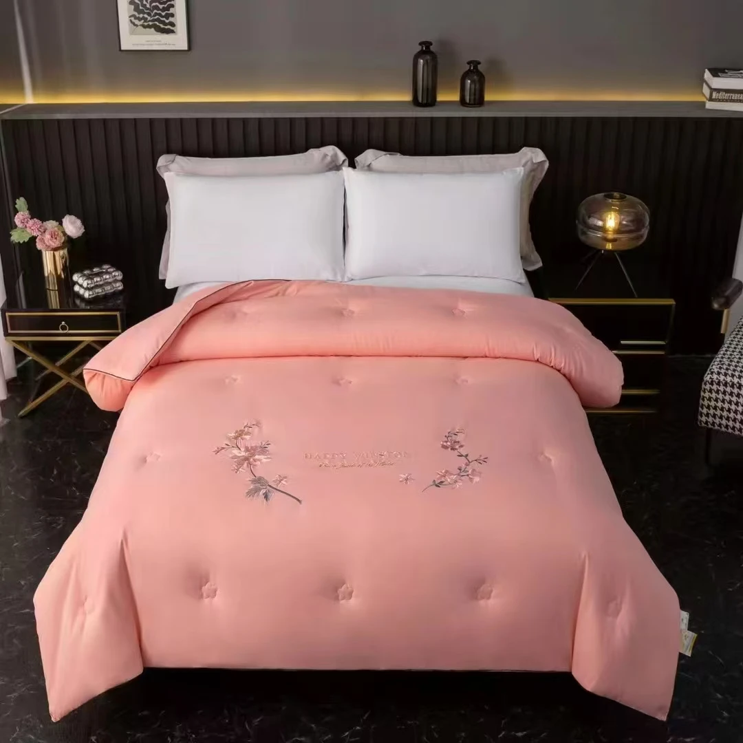 【西藏包邮】云锦棉国风刺绣柔软亲肤冬被