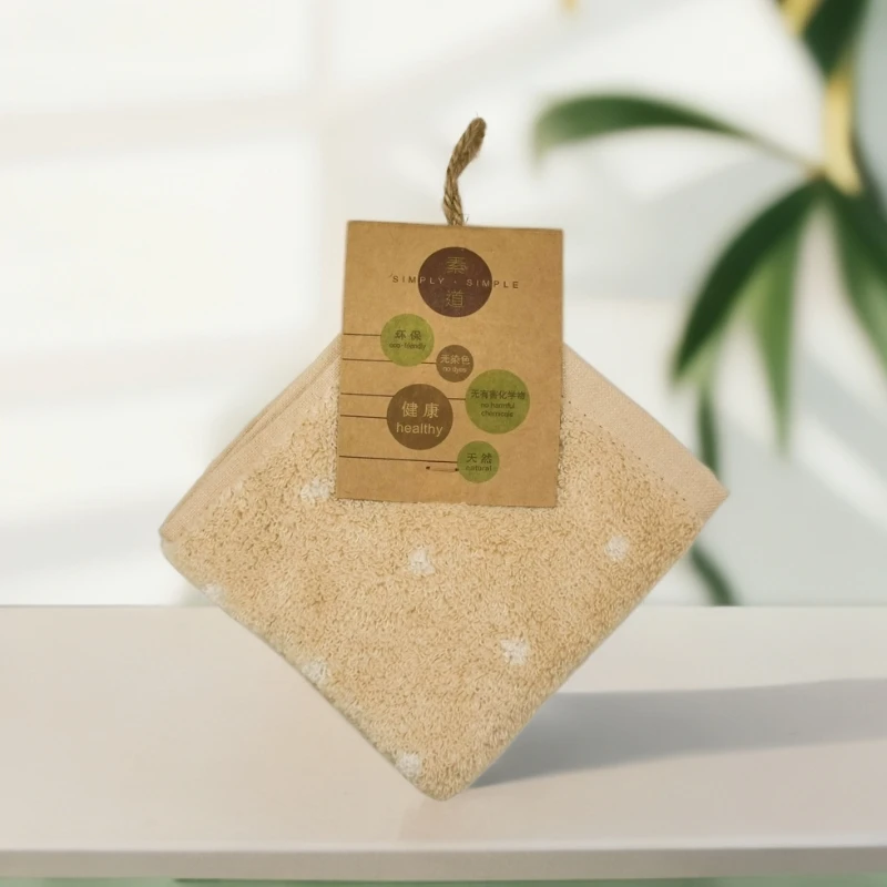 素道天然有机彩棉百百棉小方巾柔软蓬松亲肤吸水颜色随机