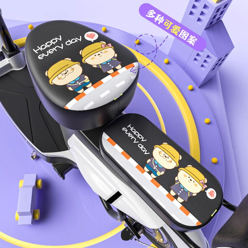 电动车座套防水防晒四季通用爱玛雅迪电瓶自行车坐垫套夏季隔热套