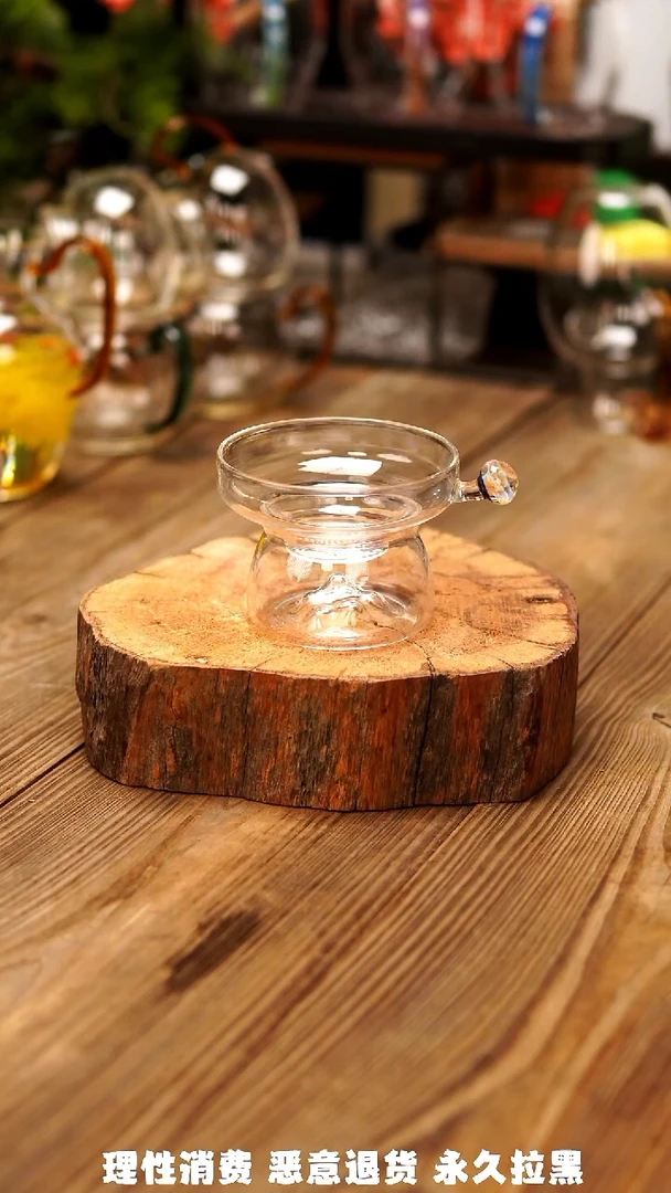 【闪购商品】玻璃茶具茶道用品—花语茶滤