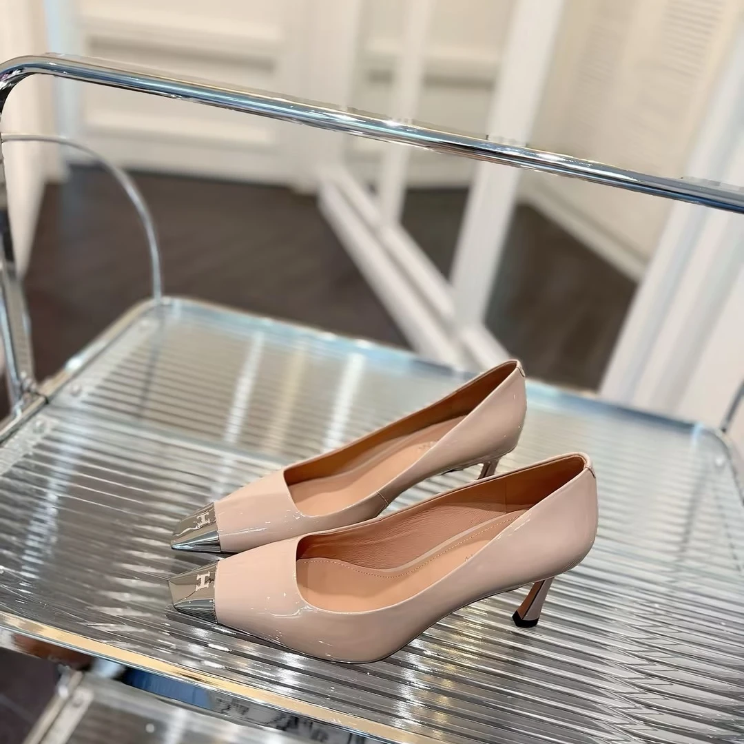 阿芙莎联名款791159春季新款细高跟时尚女士气质轻奢方头单鞋