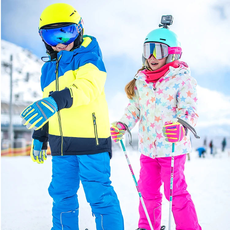 菲比小象儿童滑雪服男童女童专业连体装备套装2023新款冬