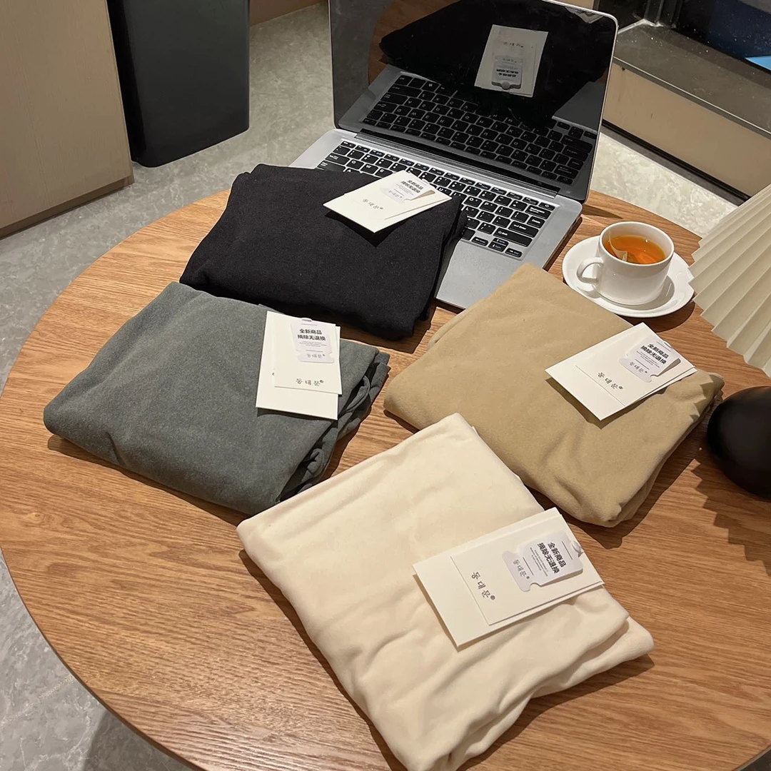 门店299！礼盒装！ 东大门3.0男款双面绒打底衫！